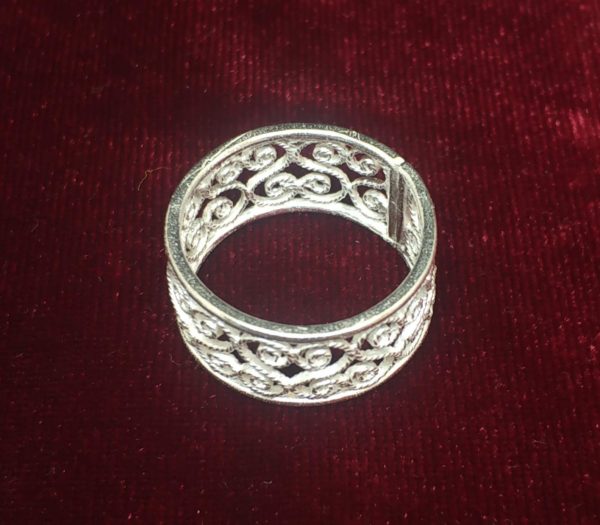 Anillo filigrana de plata - Image 3