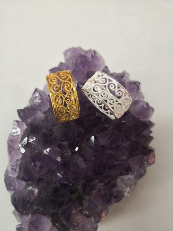 Anillo filigrana de plata