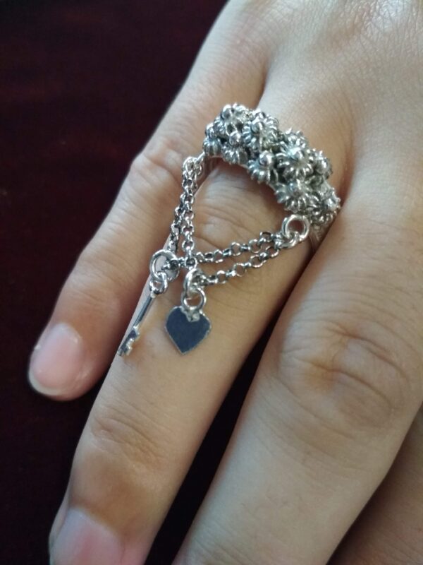 Anillo de plata ibicenco - Imagen 2