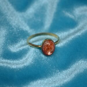 Anillo de oro con Sol