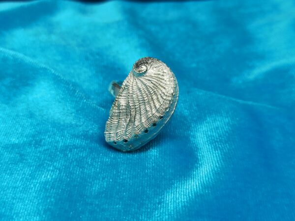 Anillo de plata Oreja de mar - Image 2