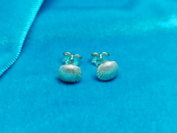 Pendientes concha a presión mini - Image 2